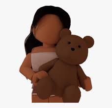 Cute aesthetic roblox avatar no face can be cute. Roblox Girl Gfx Png Bloxburg Teddyholding Cute Roblox Cool Girl Gfx Transparent Png Kindpng