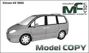 Citroen C8 2002 Modello 3d Model Copy Modello 3d Cinema 4d Inventori