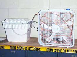 Homemade air conditioner with a fan and ice. Diy Air Conditioning Units Homemade Air Conditioner