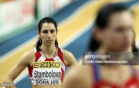 Alysia Johnson of the US, Russia's Mariya Savinova and Poland's... News  Photo