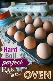 Its a very simple process! How To Make Perfect Hard Boiled Eggs In The Oven Family Fresh Meals
