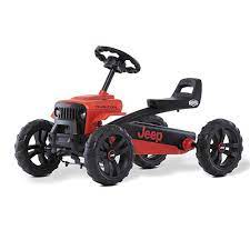 Berg Toys Jeep Buzzy Rubicon Pedal Powered Kids Safe Go Kart Red Kids Ride On Toys Kids Ride On Go Kart