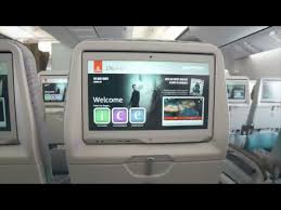 Seat rows are numbered from 1 to 42. Cabin Tour New Emirates Boeing 777 300er Youtube