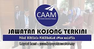 Jawatan Kosong Di Pihak Berkuasa Penerbangan Awam Malaysia Caam 8 Februari 2019