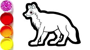 Check spelling or type a new query. How To Draw A Cute Fox Easy Glitter Fox Coloring Pages Learn Colors For Kids Magic Toy Art Youtube