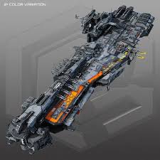 Scifi Frigate G2 3d Model Starship Design Starship Concept Spaceship Design