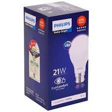 This led lamp can lie flat, or at an angle and looks great on its. Buy Philips Led Bulb 21 Watt Cool Daylight Stellar Bright Base B22 Online At Best Price Bigbasket