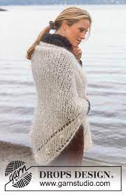 The piece is worked in drops air. Drops 79 29 Free Knitting Patterns By Drops Design
