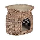 Panier osier pour chat