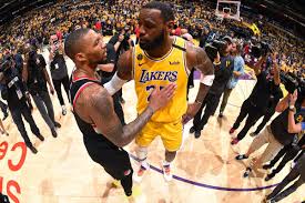 Lillard sat out all of practice on tuesday, but went through a workout and shooting routine afterwards. Lakers News Damian Lillard Says Lebron James Should Win Mvp Silver Screen And Roll