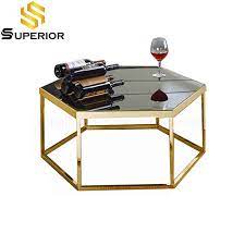 Check spelling or type a new query. China Factory Direct Cheap Tempered Glass Hexagon Coffee Table China Metal Coffee Table Modern End Table