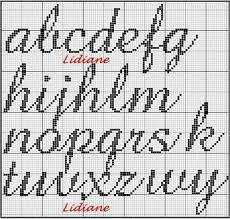 There are also numbers & punctuation. Italic Lower Case X Stitch Alphabet Joined Up Style Cross Stitch Fonts Cross Stitch Quotes Cross Stitch Alphabet