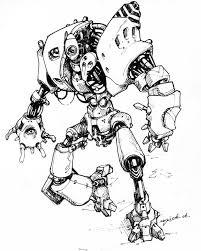 Odd Mech Robot Art Robot Concept Art Animation Design