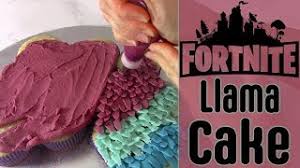 Where to search for a supply llama. Llama Fortnite Cake Make A Fortnite Party Cupcake Cake Youtube