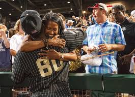 Kumar rocker's parents, tracy (left) amd lalitha, encouraged their son to play all sports when he was younger. 20190626 Spo Cwstitletue Rs32 Uploaded Photos Omaha Com