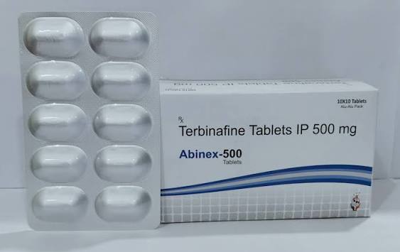 Terbinafine 500 Mg Tablet at ₹ 2900/box | टर्बिनाफाइन टेबलेट in Barwala | ID: 20520447697