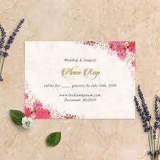 Get it as soon as wed, jun 23. Wedding Rsvp Cards Wedding Invitations With Rsvp