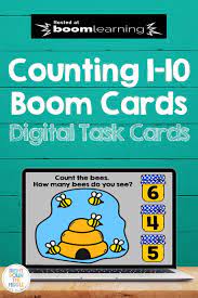 Counting 1 10 Boom Cards Digital Task Cards Digital Task Cards Learning Math Games Task Cards
