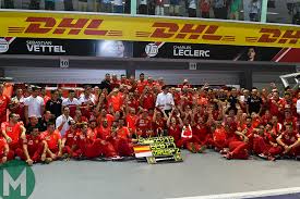 I singapores gp gav han svar på tal. 2019 F1 Singapore Grand Prix Report Vettel Nabs Victory From Outstanding Leclerc Motor Sport Magazine