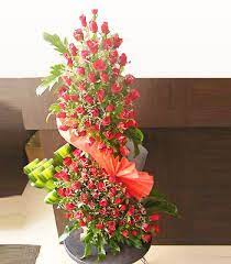 Small pink flowers exotic flowers beautiful flowers beautiful pictures fresh flowers summer flowers wild flowers anemone flower flower art. Tower Of Love Fresh Flower à¤¤ à¤œ à¤« à¤² à¤« à¤° à¤¶ à¤« à¤² à¤µà¤° In Vyalikaval Bengaluru Ayoka Flowers Id 6667501091