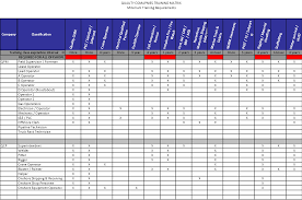 Use this template to easily track assignments and the reporting structure in a matrix structure. Training Matrix Should We Ditch Replace Huge Tables On Mobile User Experience Stack Exchange
