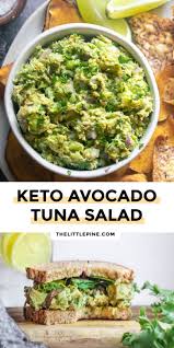 Avocado Tuna Salad Keto Low Carb Recipe In 2020 Keto Diet Meal Plan Keto Diet Recipes Keto Recipes Dinner
