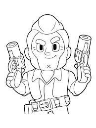 It refers to the starting character, like jessшe, colt, nita. Brawl Stars Colt Coloring Page 1001coloring Com