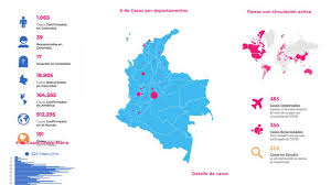 Durante la mañana de hoy se espera una temperatura de 11°c en colombia. Mapa De Casos Y Muertes Por Coronavirus Por Departamento En Colombia Hoy 1 De Abril As Colombia