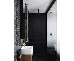 Pumphouse Point Wilderness Retreat Transforms Tasmania Black Tile Bathrooms Bathroom Design Bathroom Inspiration