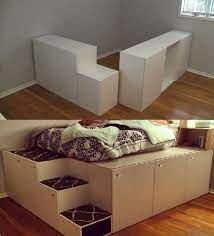 Top 10 Diy Platform Beds Place Your Bed On A Raised Platform Ikea Platform Bed Platform Bed With Storage Diy Platform Bed