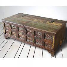 5 out of 5 stars. Aimee Trunk Reclaimed Wood Coffee Chest Curiosity Interiors