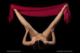 Nora Rose Scarf Nude Muse - Curvy Erotic