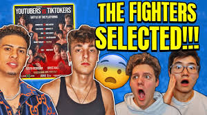 Landon mcbroom vs ben azelart. Youtubers Vs Tiktokers Fighters Revealed Faze Jarvis Danny Duncan Tayler Holder Bryce Hall Youtube