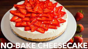 Learn how to make ricotta cheesecake with strawberries. The Best No Bake Cheesecake Recipe With Strawberry Topping Youtube