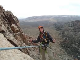 SMA Teen Adventure Camp Staff Jason and Pat climb Red Rocks, NV