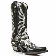 Black And White Cowboy Boots Pin On Boots