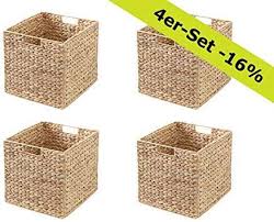 Ikea Kallax Expedit Regal Korb 34 X 32 X 32 Cm Aus Wasserhyazinthe Natur Faltkorb Flechtkorb Regalbox Storage Box A Schrankkorb Geflochtener Korb Expedit Regal