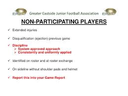 Ppt Greater Eastside Junior Football Association 2012