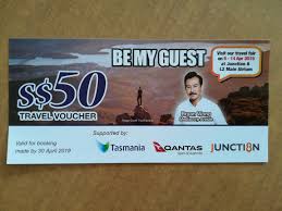 Consumer, building and occupational services (cbos) is tasmania's building and consumer regulator. Best Deal Saved 48 Be My Guest Travel With Bryan Wong 50 Travel Voucher For Sale Entertainment Gift Cards Vouchers On Carousell