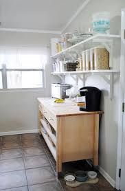 Ikea Varde Baking Station With Open Shelves Ikea Varde Kitchen Remodel Ikea Shelves