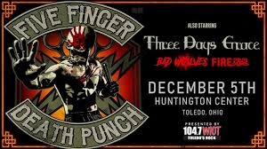 five finger death punch dec 5th at 6 30 pm huntington