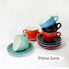 Bahan ini terlihat mencerminkan tampilan cangkir kopi yang klasik sehingga masih sering digunakan. Cangkir Set Keramik Warna Warni Cantik Murah Tahan Panas Cangkir Kopi Teh Cangkir Lepek Cs200 Shopee Indonesia
