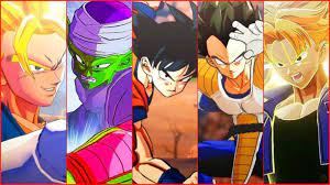 I chose 2 people for goku, piccolo, (adolescent) gohan, tien, and nail, because i couldn't make up my mind. Dragon Ball Z Kakarot All Confirmed Characters Playable Npc Bosses