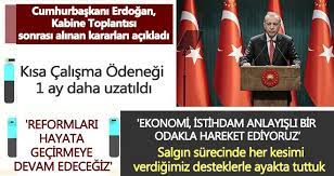 Kabine toplantısı gündemde yer alan başlıklardan oldu. Erdogan Kabine Toplantisi Sonrasi Alinan Kararlari Acikladi