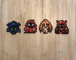 Final Fantasy IV Magnets Four Fiends Perler Bead Pixel - Etsy