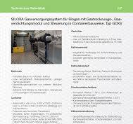 SILOXA Gasversorgungssystem für Biogas mit Gastrocknungs ...