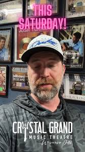 🔊 Volume Up for an announcement from Josh Turner!, He will take the stage  here at the Crystal Grand Music Theatre in Wisconsin Dells