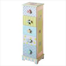 Fantasy Fields Hand Carved Crackled Rose 5 Drawer Cabinet Kids Furniture Collection Kids Dressers Kids Furniture