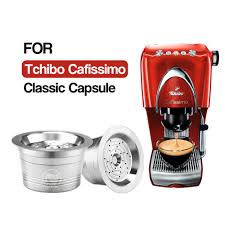 Maybe you would like to learn more about one of these? For Tchibo Cafissimo Classic For Caffitaly K Fee Refillable Coffee Capsule Pod Stainless Steel Cafeteira Filters Tamper Spoon Coffee Filters Aliexpress
