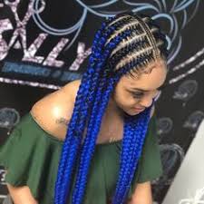 It doesn't matter the size of braid or cornrow you make; 300 Braids With Weave Ideas Natural Hair Styles Braided Hairstyles Hair Styles